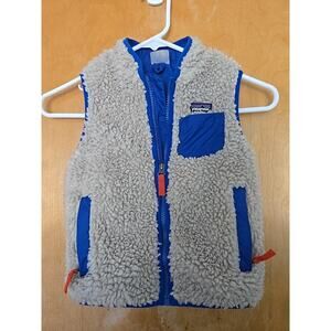 Patagonia Vest Jacket 4t Sherpa Deep Pile Retro X Fleece Outdoors Hiking